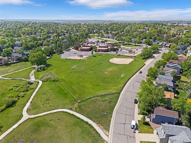 20922 E Crestline Cir, Centennial, CO 80015 - aerial view of property's location featuring nearby suburban area