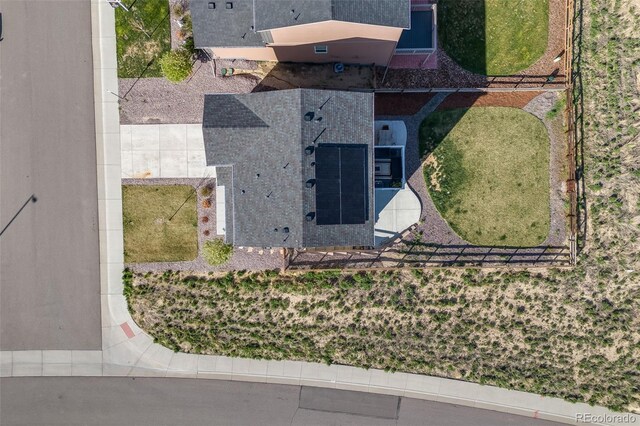 view of subject property