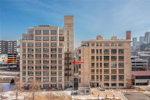 2000 Little Raven St Unit 501, Denver, CO 80202 - view of property with a city view