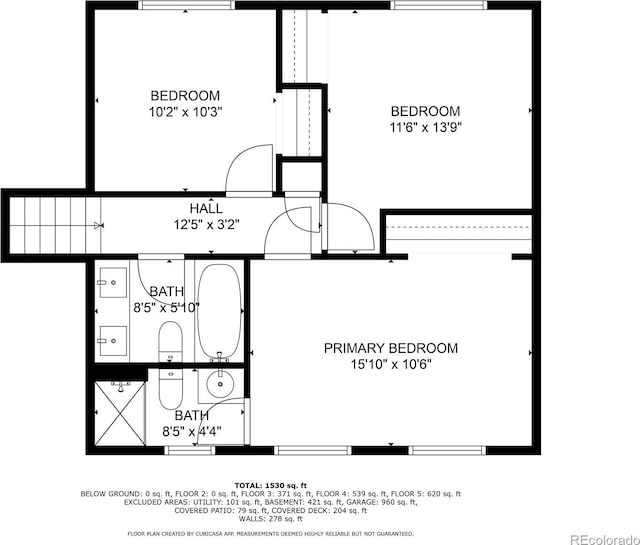 9563 W Caley Ave, Littleton, CO 80123 - view of home floor plan