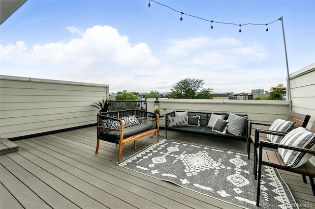 3431 W 16th Ave, Denver, CO 80204 - deck featuring outdoor lounge area