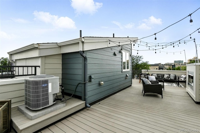 3431 W 16th Ave, Denver, CO 80204 - deck featuring an outdoor living space