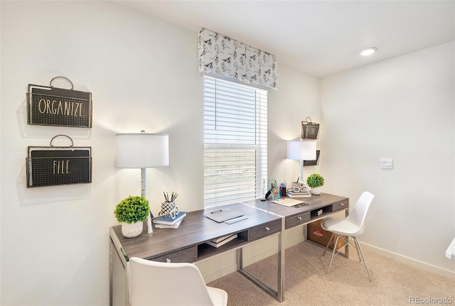11782 Foraker Ln, Colorado Springs, CO 80925 - carpeted office space featuring baseboards