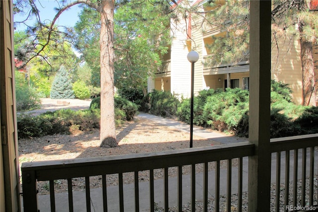 14780 E Kentucky Dr Unit 414, Aurora, CO 80012 - view of yard featuring a balcony