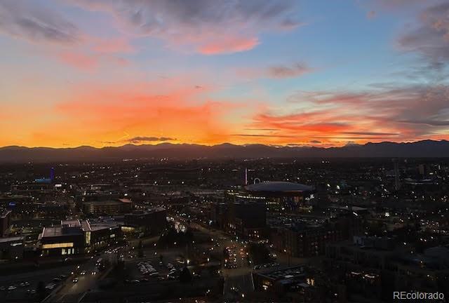 1551 Larimer St Unit 2602, Denver, CO 80202 - city view with a mountain view
