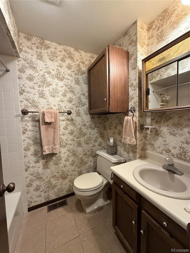 36 Woodchuck Dr, South Fork, CO 81154 - bathroom with tile patterned floors and vanity