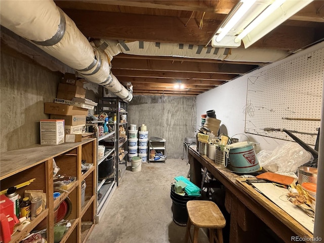 36 Woodchuck Dr, South Fork, CO 81154 - view of unfinished basement