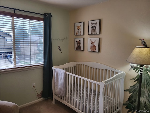 10386 Ravenswood Way, Highlands Ranch, CO 80130 - bedroom with carpet floors and a crib