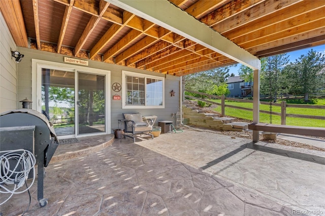 view of patio