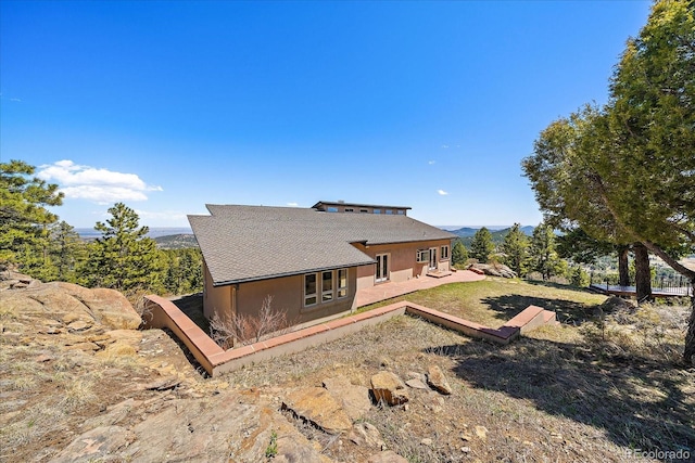 5197 Bear Mountain Dr, Evergreen, CO 80439 - view of back of property