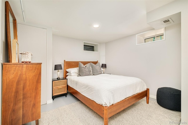 2228 N Race St, Denver, CO 80205 - bedroom with recessed lighting and baseboards
