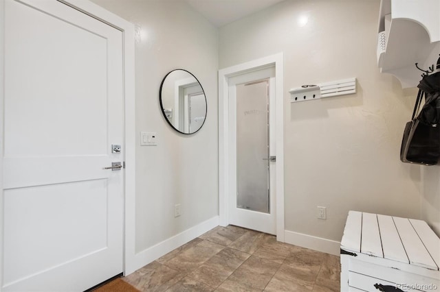 view of mudroom