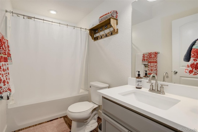 11038 Unity Ln, Commerce City, CO 80022 - bathroom with vanity and shower / bath combination with curtain