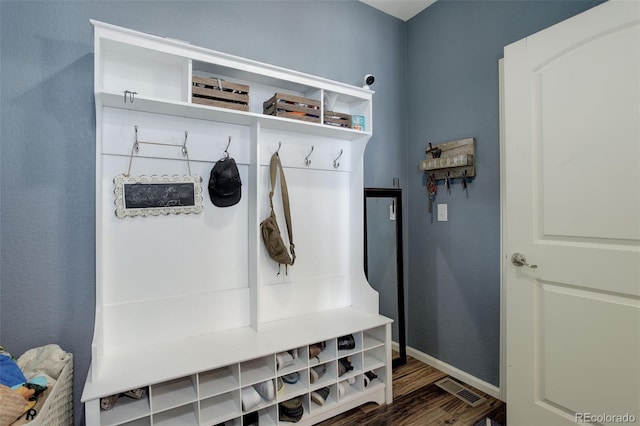11038 Unity Ln, Commerce City, CO 80022 - mudroom with baseboards and wood finished floors