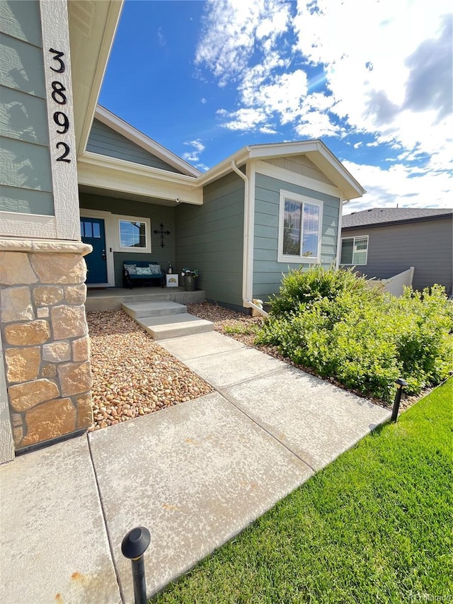 3892 Hackberry St, Wellington, CO 80549 - entrance to property