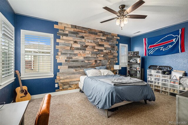 9380 Bear River St, Littleton, CO 80125 - bedroom featuring carpet and a ceiling fan