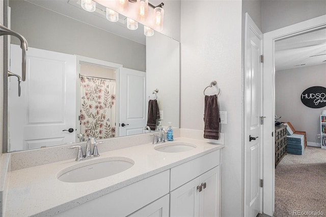 9380 Bear River St, Littleton, CO 80125 - full bath featuring double vanity