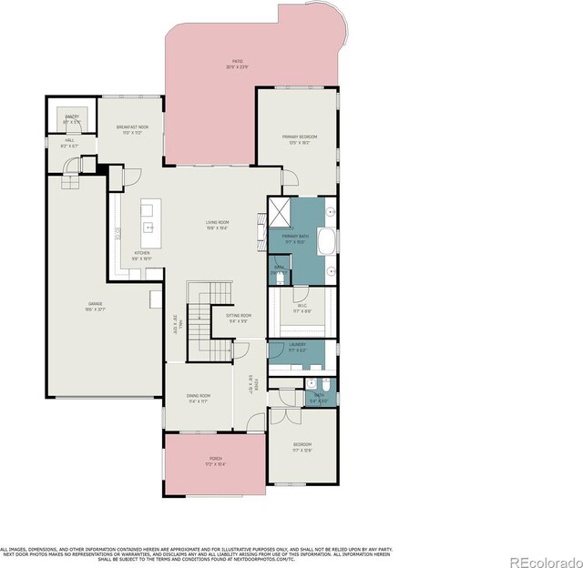9380 Bear River St, Littleton, CO 80125 - home floor plan