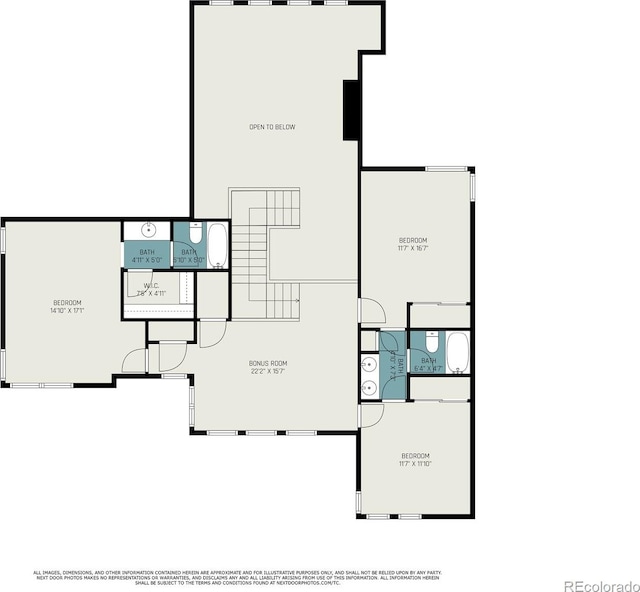 9380 Bear River St, Littleton, CO 80125 - home floor plan