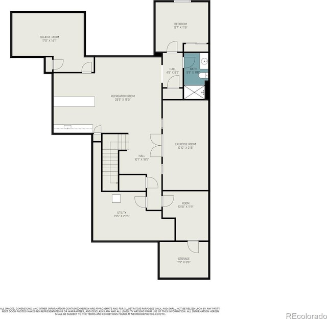 9380 Bear River St, Littleton, CO 80125 - home floor plan