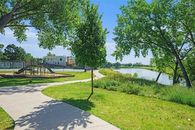 8002 Field Ct, Arvada, CO 80005 - view of home's community featuring a water view