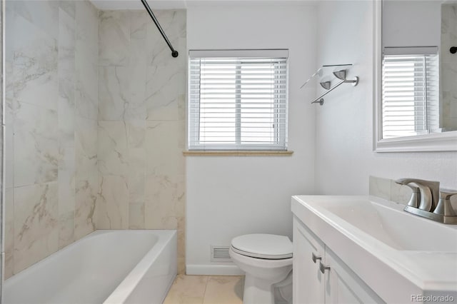 2582 S Uno Way, Denver, CO 80219 - full bathroom featuring vanity and shower / washtub combination