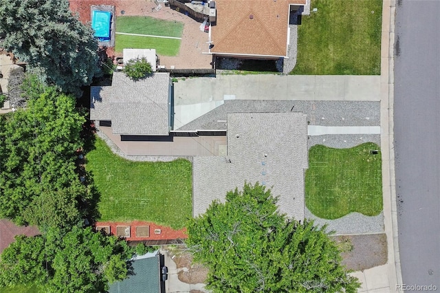 2582 S Uno Way, Denver, CO 80219 - view from above of property