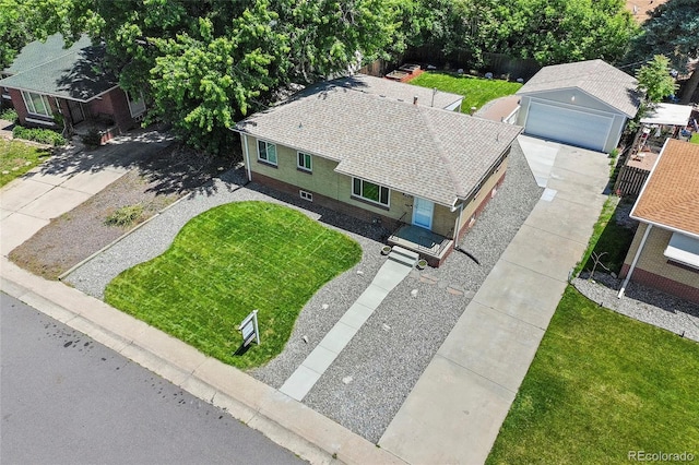 2582 S Uno Way, Denver, CO 80219 - aerial view of property and surrounding area