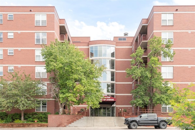 5955 E 10th Ave Unit 507, Denver, CO 80220 - view of apartment building / complex with stairs