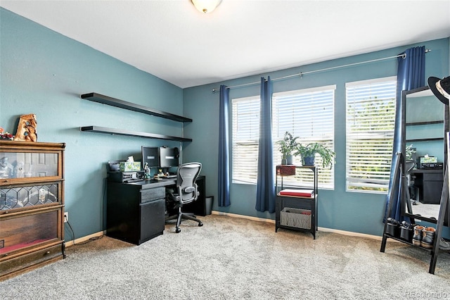 15612 E 96th Way Unit 20B, Commerce City, CO 80022 - home office featuring carpet and plenty of natural light