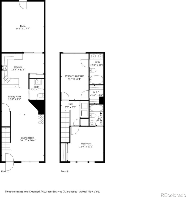 15612 E 96th Way Unit 20B, Commerce City, CO 80022 - view of room layout