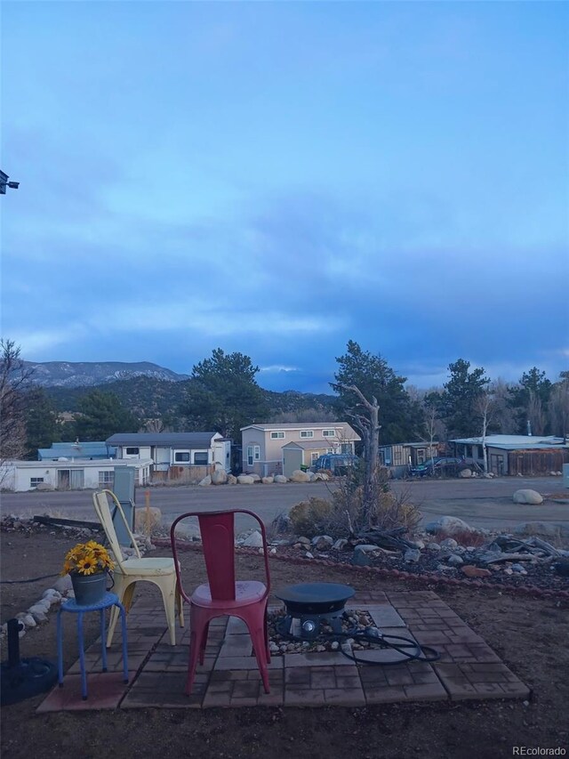 10795 County Road 197a Unit 137, Nathrop, CO 81236 - view of patio / terrace with a mountain view
