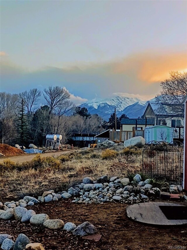 10795 County Road 197a Unit 137, Nathrop, CO 81236 - view of yard featuring a mountain view