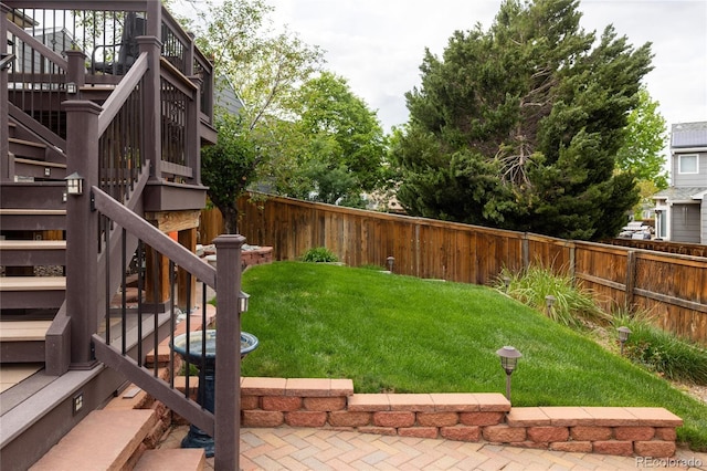 10218 Woodrose Ct, Highlands Ranch, CO 80129 - view of yard featuring stairs