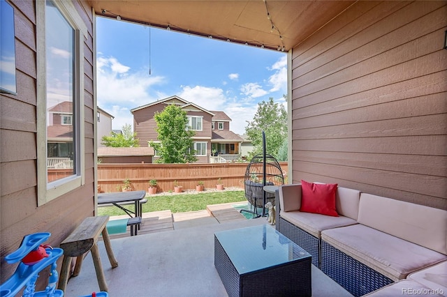 675 W 171st Pl, Broomfield, CO 80023 - view of patio featuring an outdoor hangout area