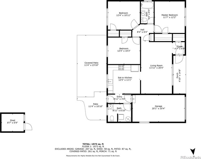 2415 N Logan Ave, Colorado Springs, CO 80907 - home floor plan
