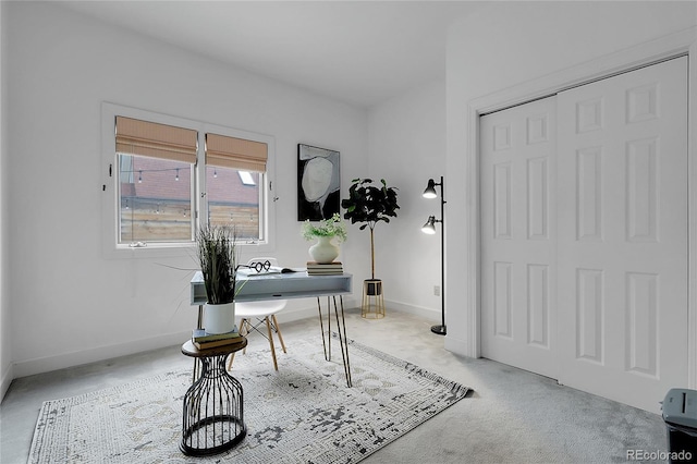 503 15th St, Golden, CO 80401 - home office featuring baseboards and carpet floors