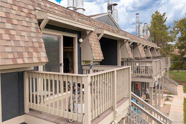 397 County Road 834 Unit 8, Fraser, CO 80442 - wooden terrace featuring stairway