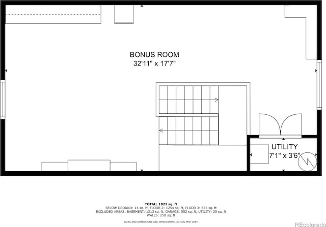 5568 Ceylon St, Denver, CO 80249 - view of floor plan / room layout