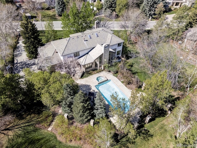 aerial view
