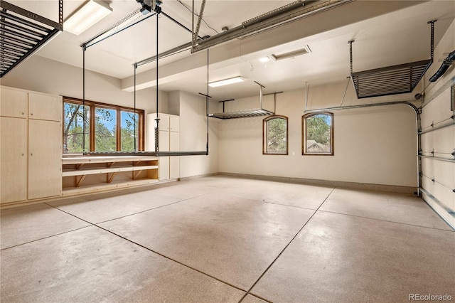 662 Yankakee Dr, Castle Rock, CO 80108 - garage featuring baseboards