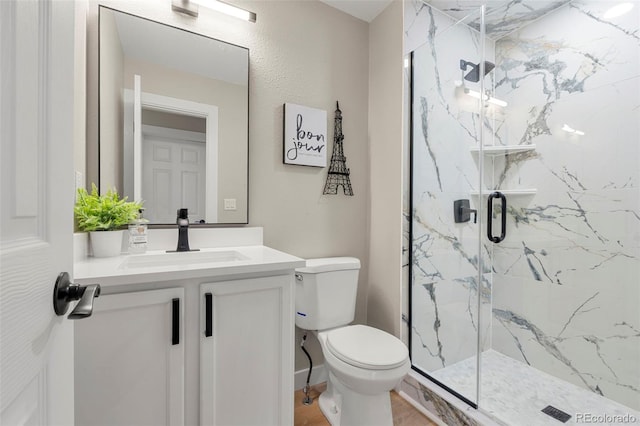 11260 W Fremont Ave, Littleton, CO 80127 - bathroom with a marble finish shower and vanity