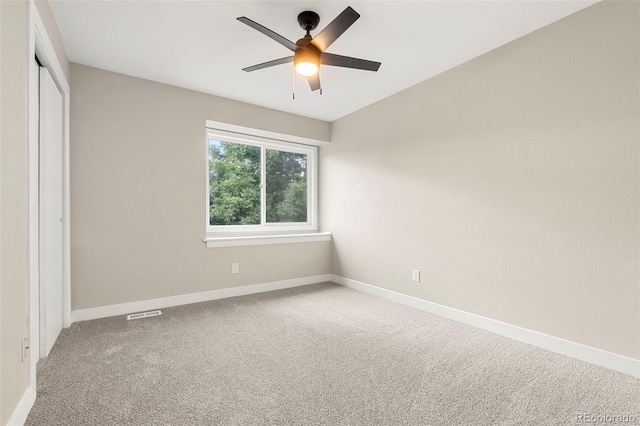 11260 W Fremont Ave, Littleton, CO 80127 - unfurnished bedroom featuring carpet flooring, a closet, and ceiling fan