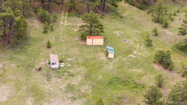 24130 High Timber Ln, Agate, CO 80101 - aerial view