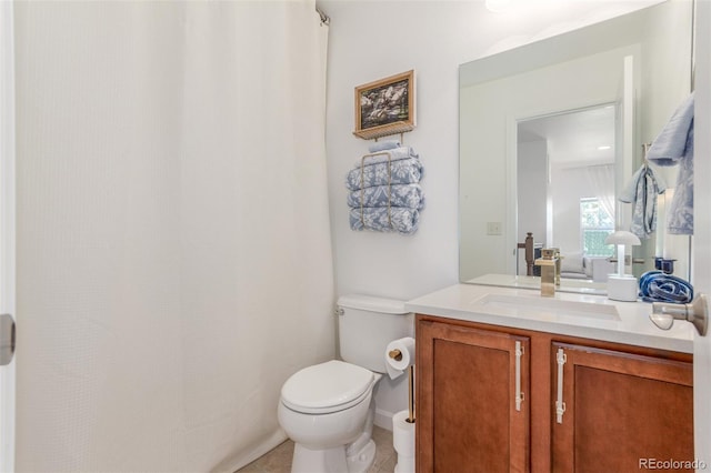 6400 S Ider St, Aurora, CO 80016 - bathroom featuring vanity and tile patterned floors