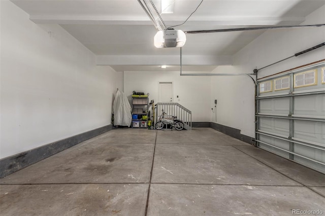 6400 S Ider St, Aurora, CO 80016 - garage with a garage door opener