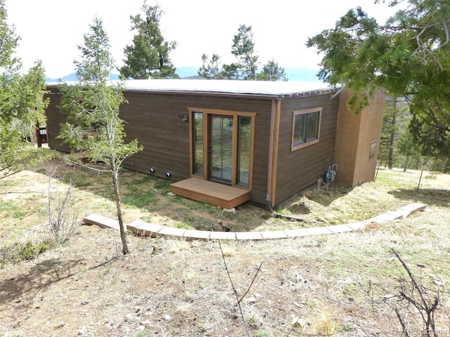 13012 S Wamblee Valley Rd, Conifer, CO 80433 - view of rear view of property