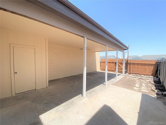 view of patio / terrace