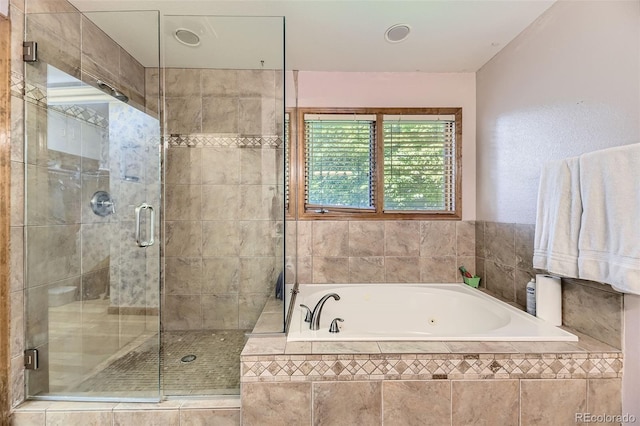 7043 S Owens Way, Littleton, CO 80127 - full bath with a whirlpool tub and a shower stall