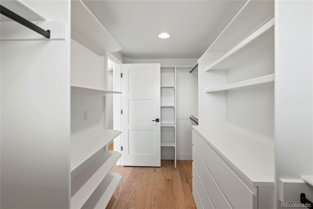 1645 N Osceola St, Denver, CO 80204 - walk in closet featuring light wood-style floors